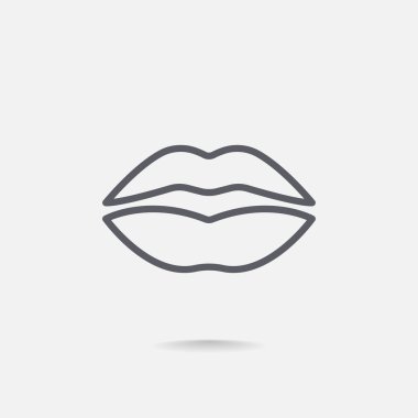 insan dudakları simgesi