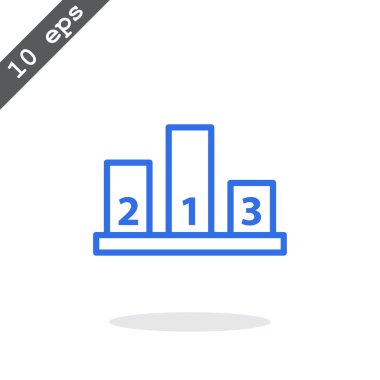 Kazanan podyum simgesi