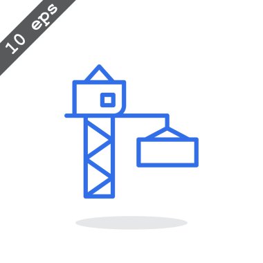 inşaat vinç simgesi