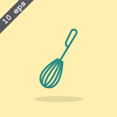 Mutfak çırpma simgesi