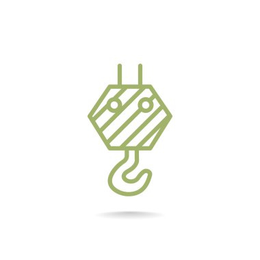 Yapı vinci kancası simgesi