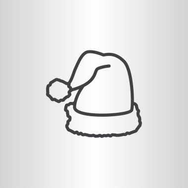 Santa şapka simgesi