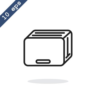 mutfak ekmek kızartma makinesi simgesini