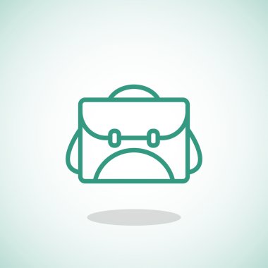 okul çantası simgesi