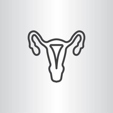 kadın üreme organları simgesi