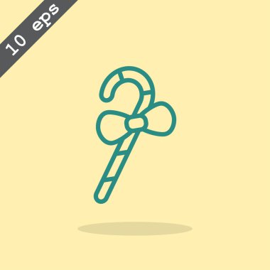 Noel candy cane simgesi