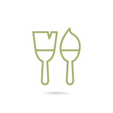 pantolon fırça simgesini