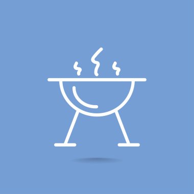 mangal barbekü simgesi