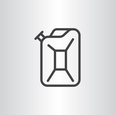 Benzin bidon simgesi