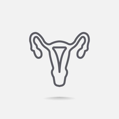 kadın üreme organları simgesi