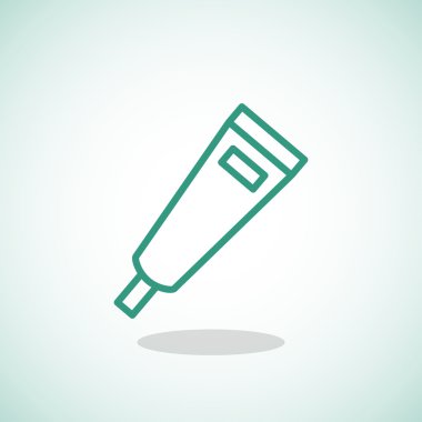 Jel, köpük veya sıvı sabun şişe simgesi