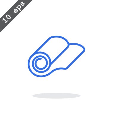 rulo duvar kağıdı simgesinin