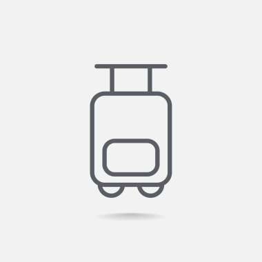 turist çanta simgesi