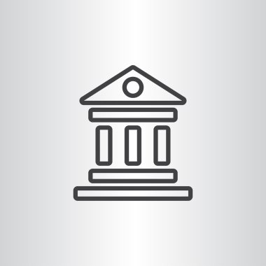 banka binası simgesi