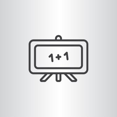 okul karatahta simgesi