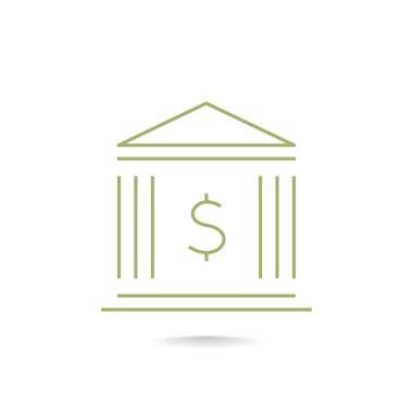 banka binası simgesi