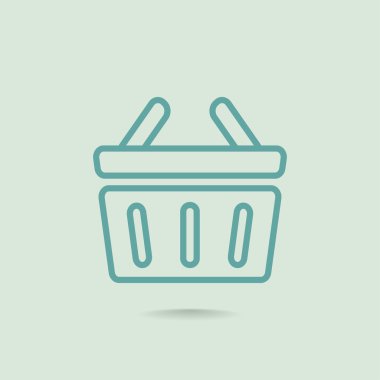 Alışveriş sepeti simgesi