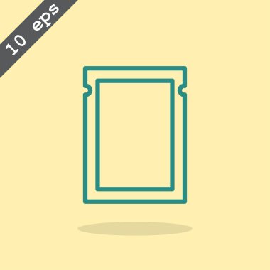 Polietilen torba simgesi