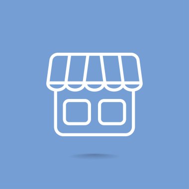 dükkan ya da mağaza simgesi