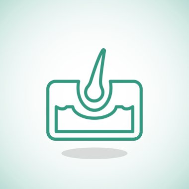 insan saçı simgesi 