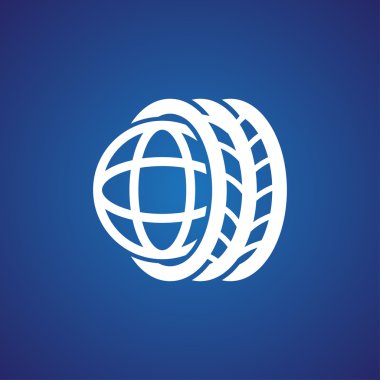 araba lastikleri ve simge