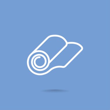 rulo duvar kağıdı simgesinin