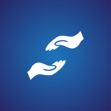 Yardım eller simgesini