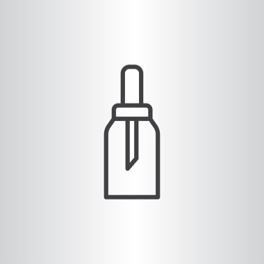 Jel, köpük veya sıvı sabun şişe simgesi