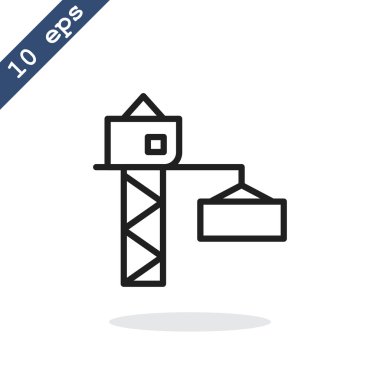 inşaat vinç simgesi