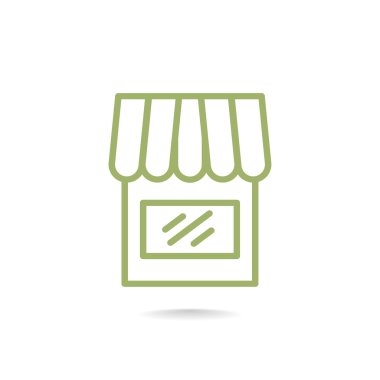 dükkan ya da mağaza simgesi