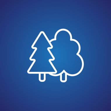  Orman ağaçları simgesi