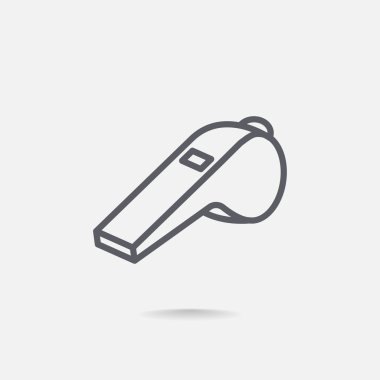 Hakem düdük simgesi