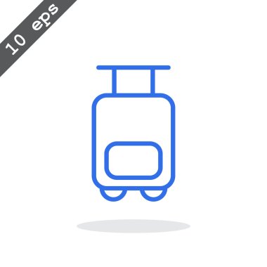 turist çanta simgesi