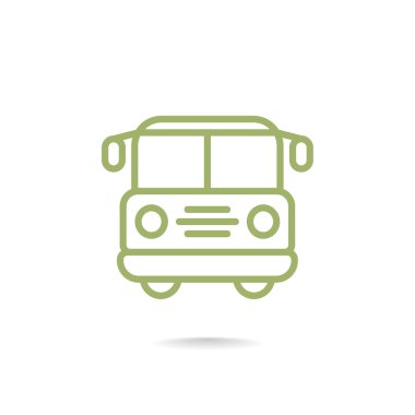 okul servisi simgesi