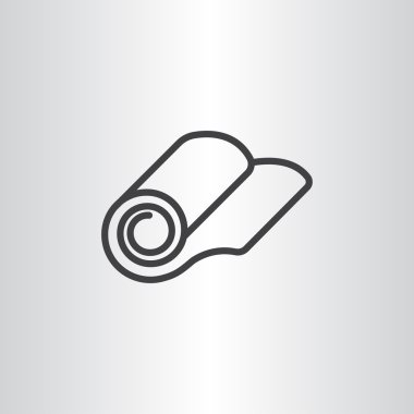 rulo duvar kağıdı simgesinin