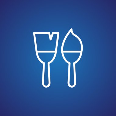 pantolon fırça simgesini