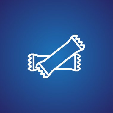 Polietilen mühürlü kapalı torbalar simgesi