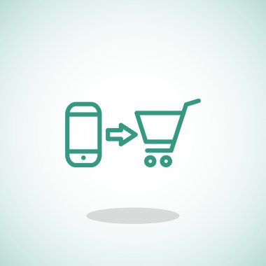 bir cep telefonu simgesi alımı