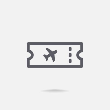 Hava bilet simgesi