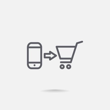 bir cep telefonu simgesi alımı