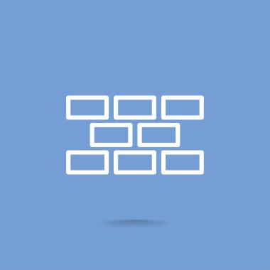 İnşaat tuğla simgesi