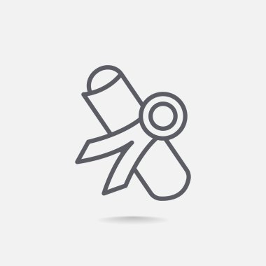 Diploma veya sertifika simge