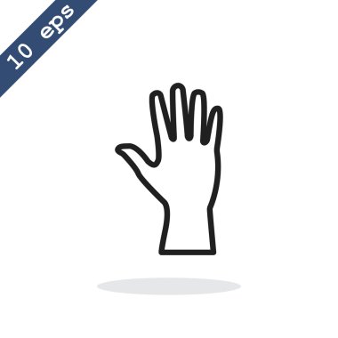 İnsan eli web simgesi