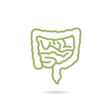 insan bağırsak simgesi