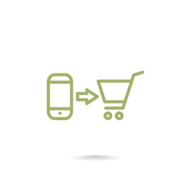 bir cep telefonu simgesi alımı