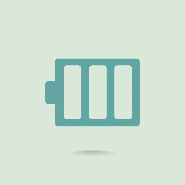 Pictogram batterij of accu — Stockvector