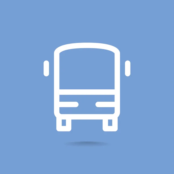 Yolcu Otobüsü simgesi — Stok Vektör