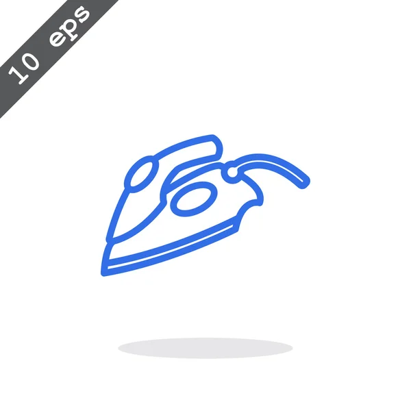 Clothes iron icon — Stock Vector