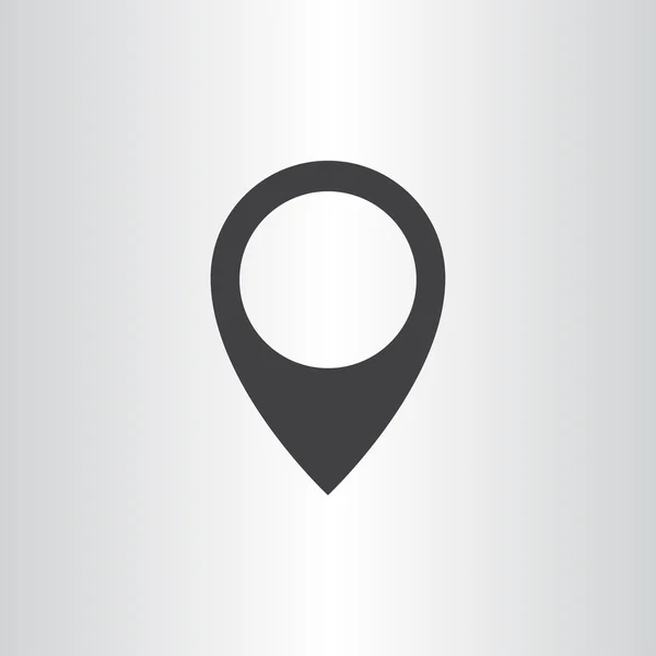 Localisation icône GPS — Image vectorielle