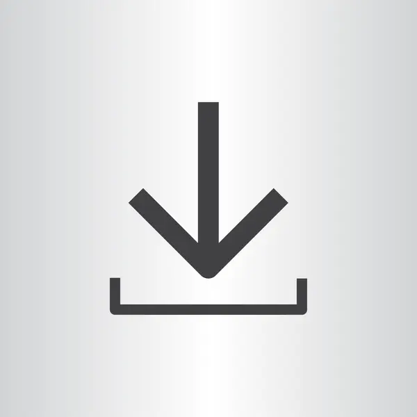 Ícone de seta para download —  Vetores de Stock